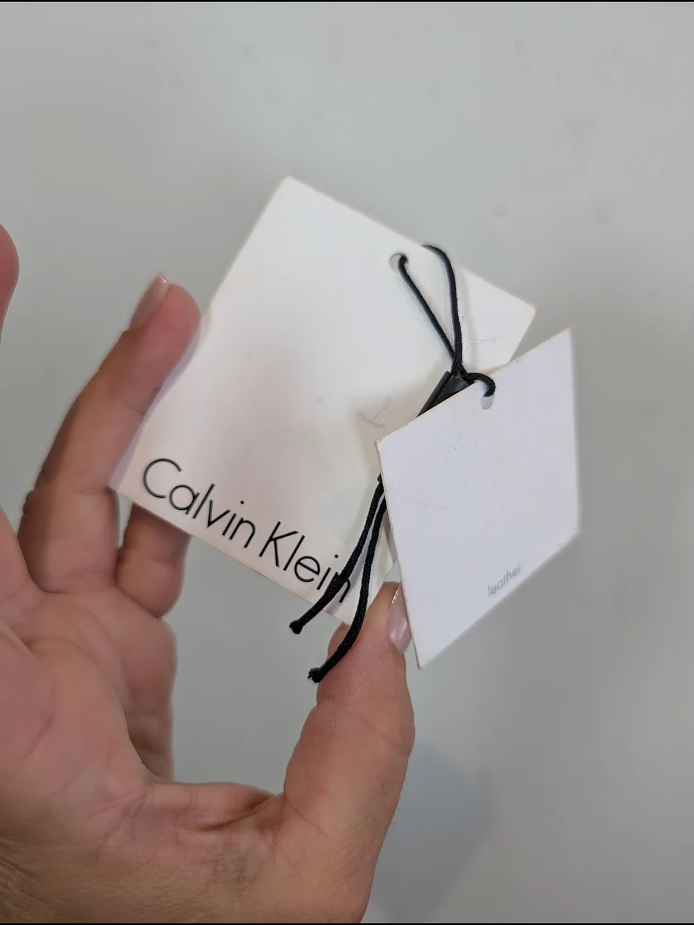 Calvin Klein sleek structured